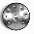 HANDPAN Argent - Ré Mineur - 440 Hz