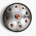 MINI HANDPAN - 45 cm - 9 notes - Sol mineur - 442 Hz