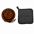 Tissus Microfibre pour entretien et protection pour Handpan en fibre de jute naturelle