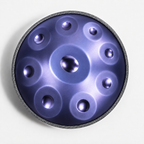 HANDPAN Améthyste Royale - Ré Mineure - 440 Hz