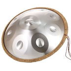 MINI HANDPAN - Argent 45 cm  - 9 Notes - 440 Hz - Sol Mineur