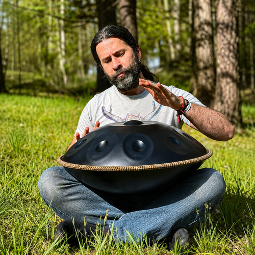 HANDPAN - 9 note - RÉ KURD- 432 Hz